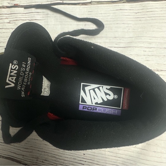 New! Vans "Skate Half Cab" Sneakers (Black/Gum) Skate Shoes - Picture 4 of 7